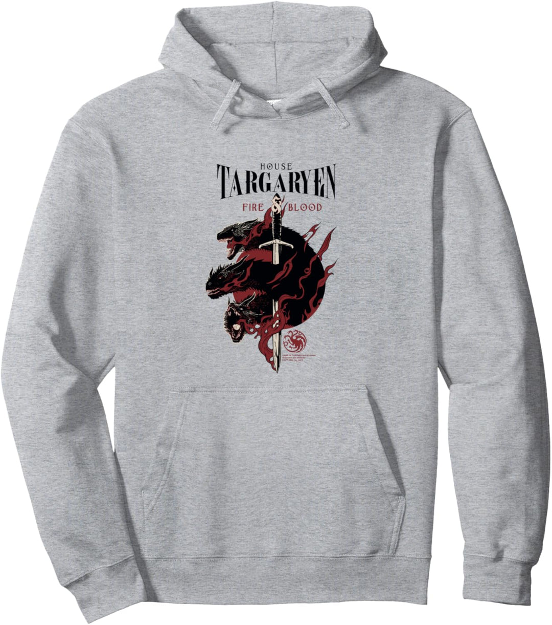Game of Thrones House Targaryen Pullover Hoodie