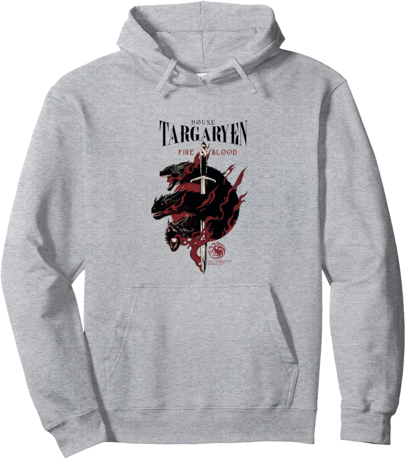 Game of Thrones House Targaryen Pullover Hoodie