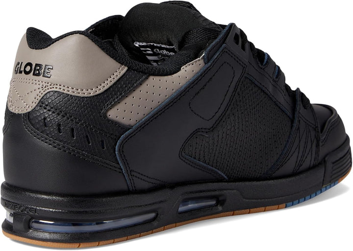 Globe Sabre GBSABR Unisex-Erwachsene Sneaker 42.5 EU Phantom Black Steel, 42.5 EU Phantom Black Stee