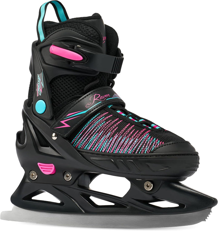Raven Verstellbare 2in1 Inlineskates-Schlittschuhe Allure - Kugellager Abec7 - DSAS - Double-Shock-A