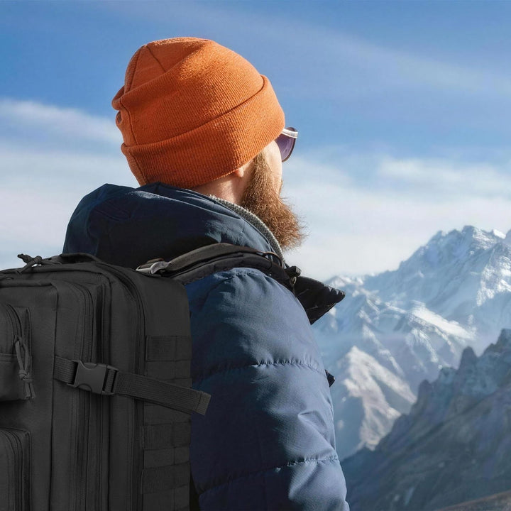 Zavothy, 45l taktischer Militär-Rucksack für Damen und Herren – grosser 3-Tage-Einsatzrucksack mit M