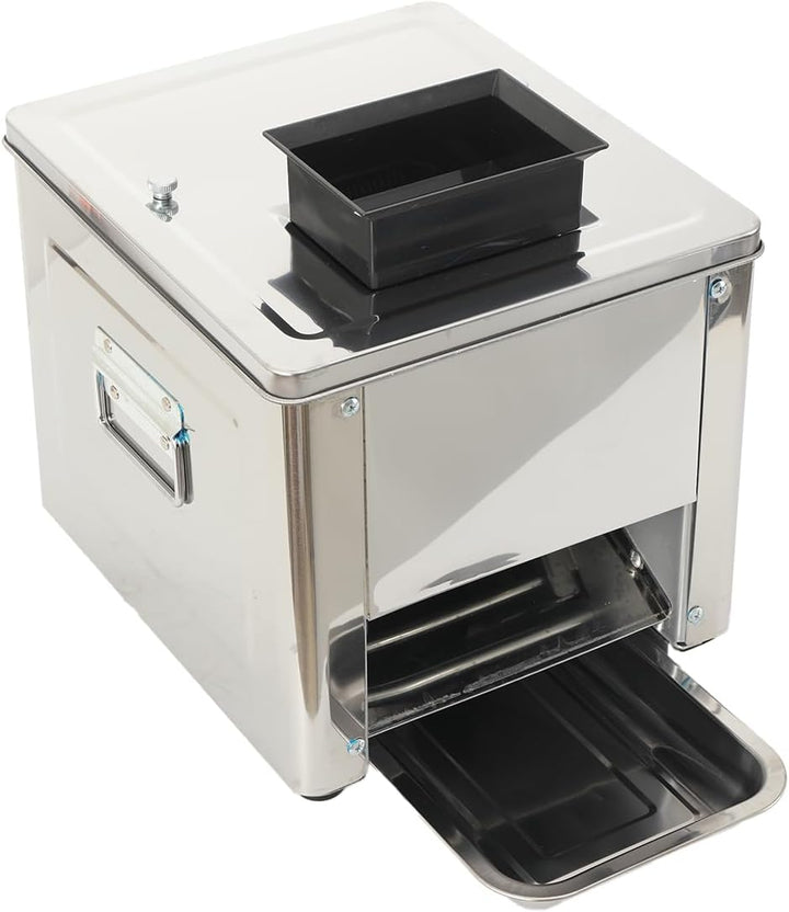Fleischschneidemaschine Kommerzieller Fleisch Allesschneider 850W, Elektrische Aufschnittmaschine Le