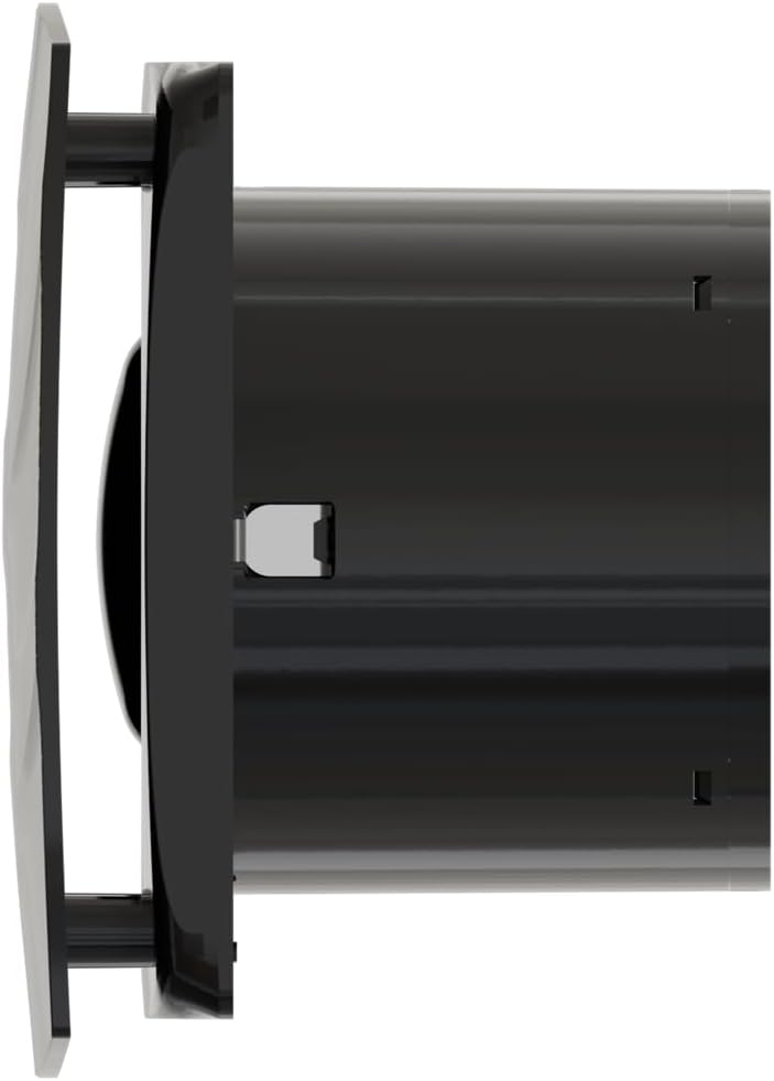 Vlano ALTO Badlüfter, WC Ventilator, Standard, Quick-Fix System, ohne Bohren, 100 mm oder 120 mm, 95
