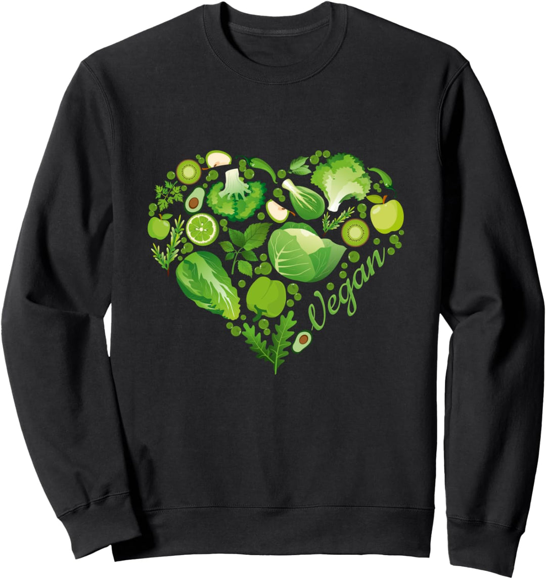 Vegan Stop Eating Animal Start Eating Vegetables Sweatshirt