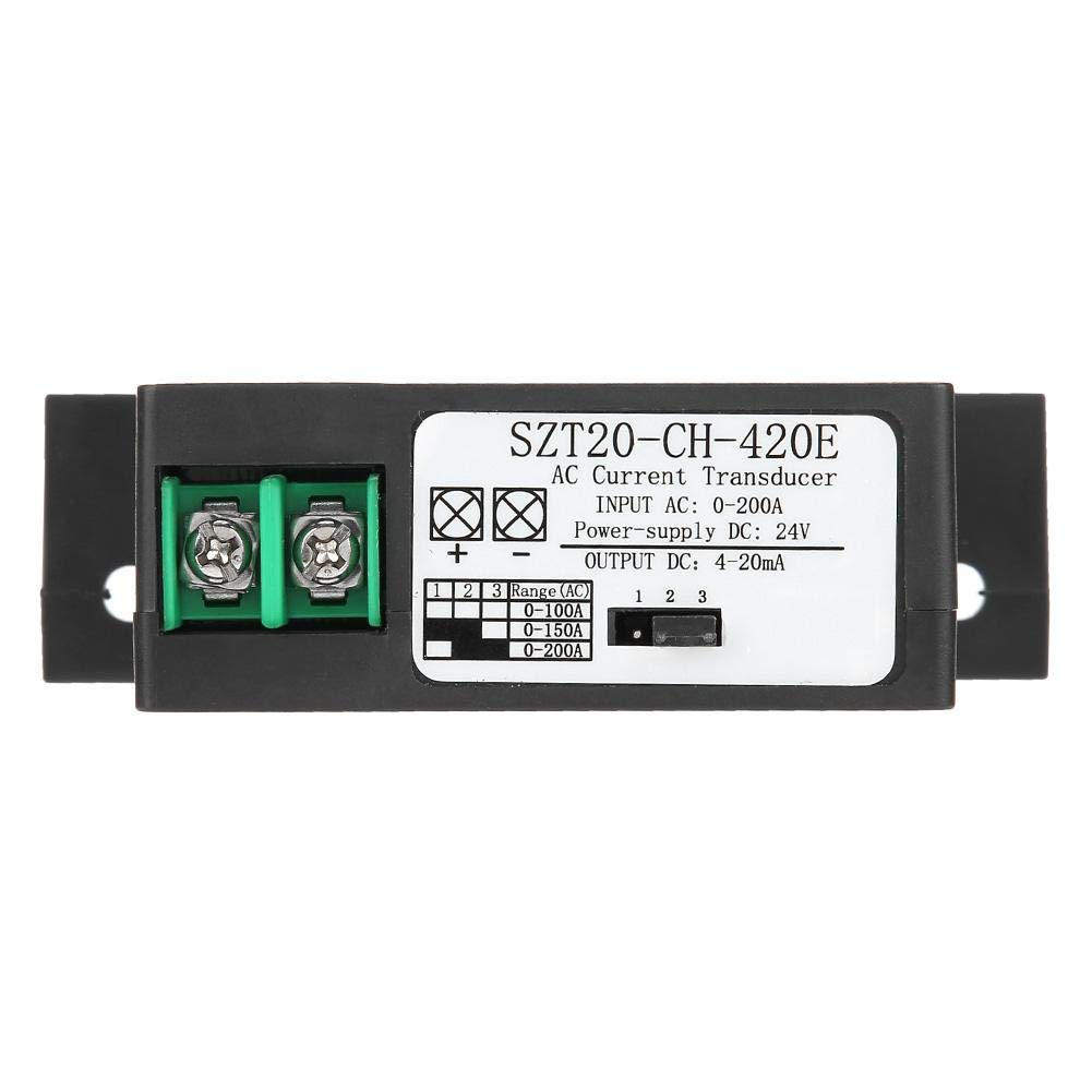 Stromwandler SZT20-CH-420E, Messstrom AC 0-10A/20A/50A, 0-100A/150A/200A, Ausgangssignal mit drei Fo