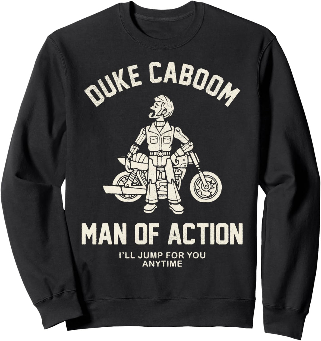 Disney Pixar Toy Story Duke Caboom Man Of Action Sweatshirt