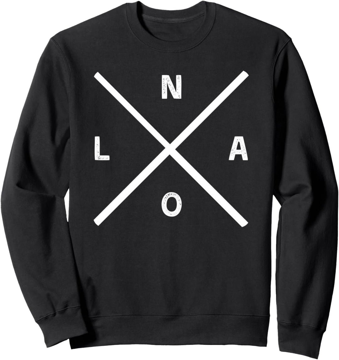 NOLA X Outfit im Vintage-Stil, Geschenke aus New Orleans | NOLA X Sweatshirt