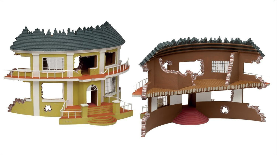 Airfix A75015 1/72 Polnisches Bankgebäude Nazi Germany Modellbausatz, Mehrfarbig, 1: 72 Scale