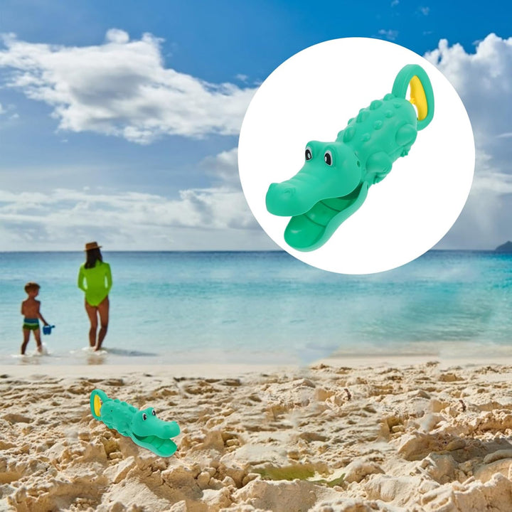 HEMOTON Sand Snapper Krokodil Sandzange Für Kinder Wasser/Sandspielzeug Strandspielzeug, Schneeballm