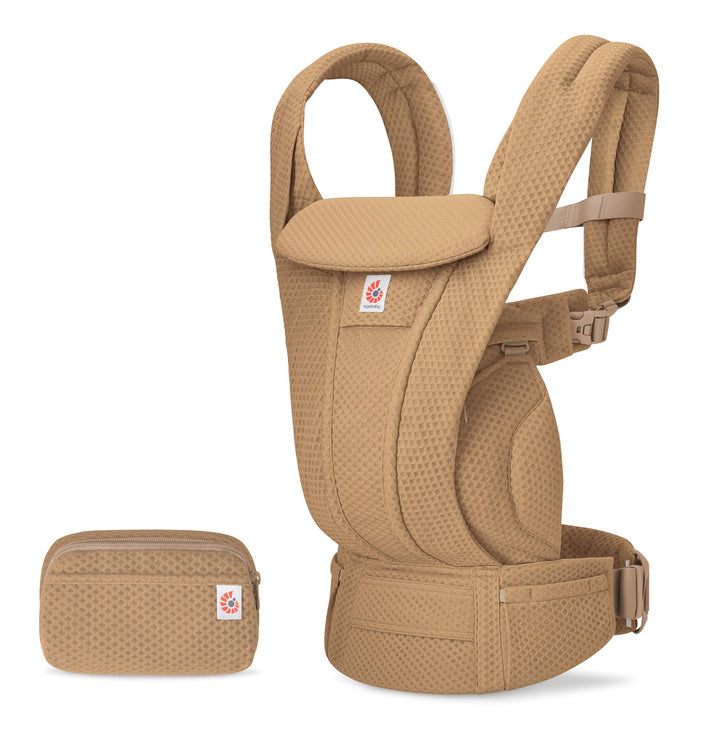 Ergobaby Omni Deluxe All-in-One Babytrage für Neugeborene ab Geburt bis 20kg, Ergonomische 4-Positio