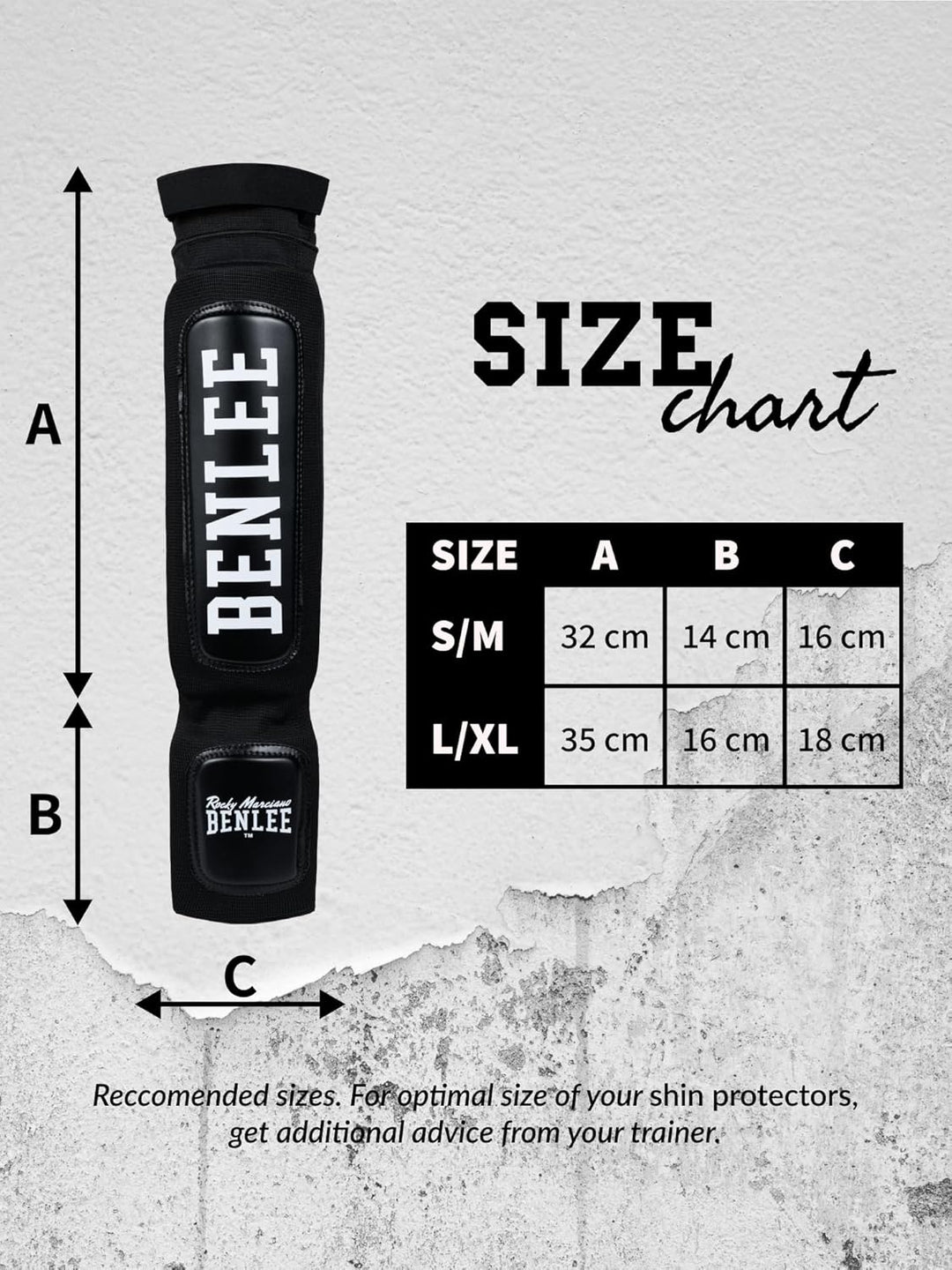 BENLEE Schienbeinschoner (1 Paar) Flexy L-XL Schwarz, L-XL Schwarz