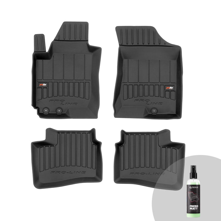 FROGUM ProLine 3D Gummimatten Exklusiven Auto Fussmatten Autofussmatten für Hyundai i30 I 2007-2012