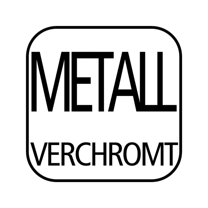 APS Serviergestell – Hochwertige Etagere aus verchromtem Metall für zwei Teller mit einem max. Ø von