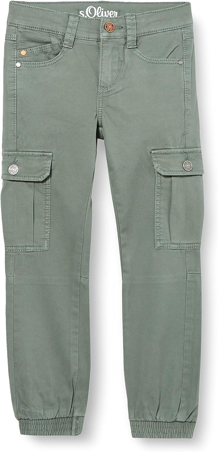 s.Oliver Junior Jungen Hose Lang Brad Pants 98 Khaki, 98 Khaki