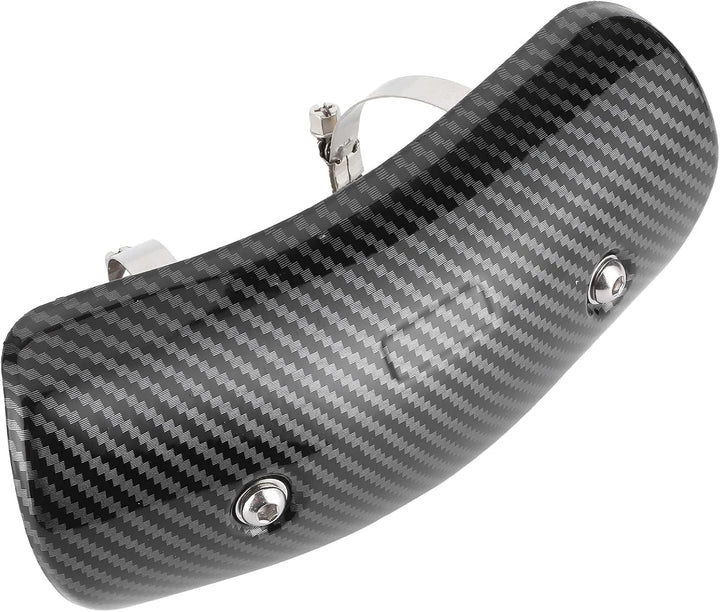 Motorrad-Hitzeschild, Universal-Motorrad-Auspuff-Mittelrohr-Hitzeschild-Schutzabdeckung Für Auspuffr