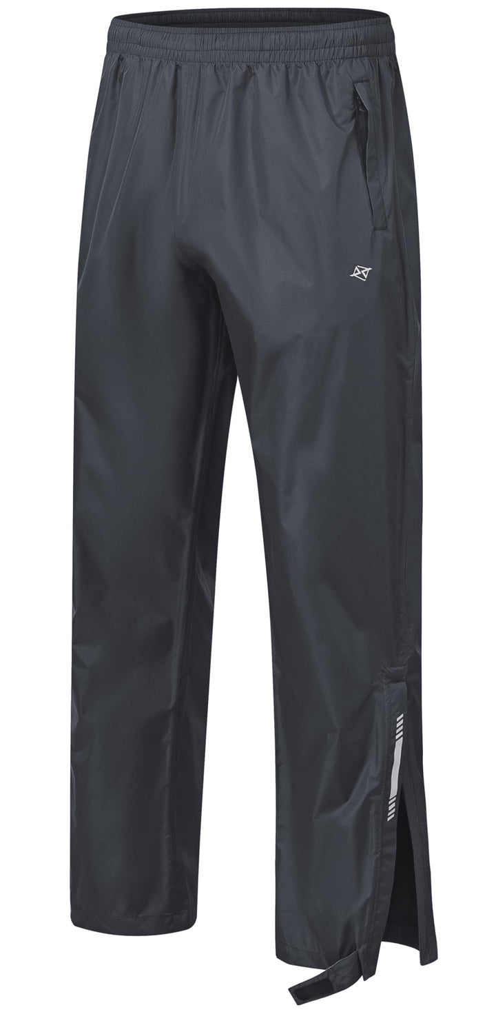 YuKaiChen Herren Regenhose, wasserdichte Überziehhose mit Transportbeutel, Atmungsaktive Outdoor Hos