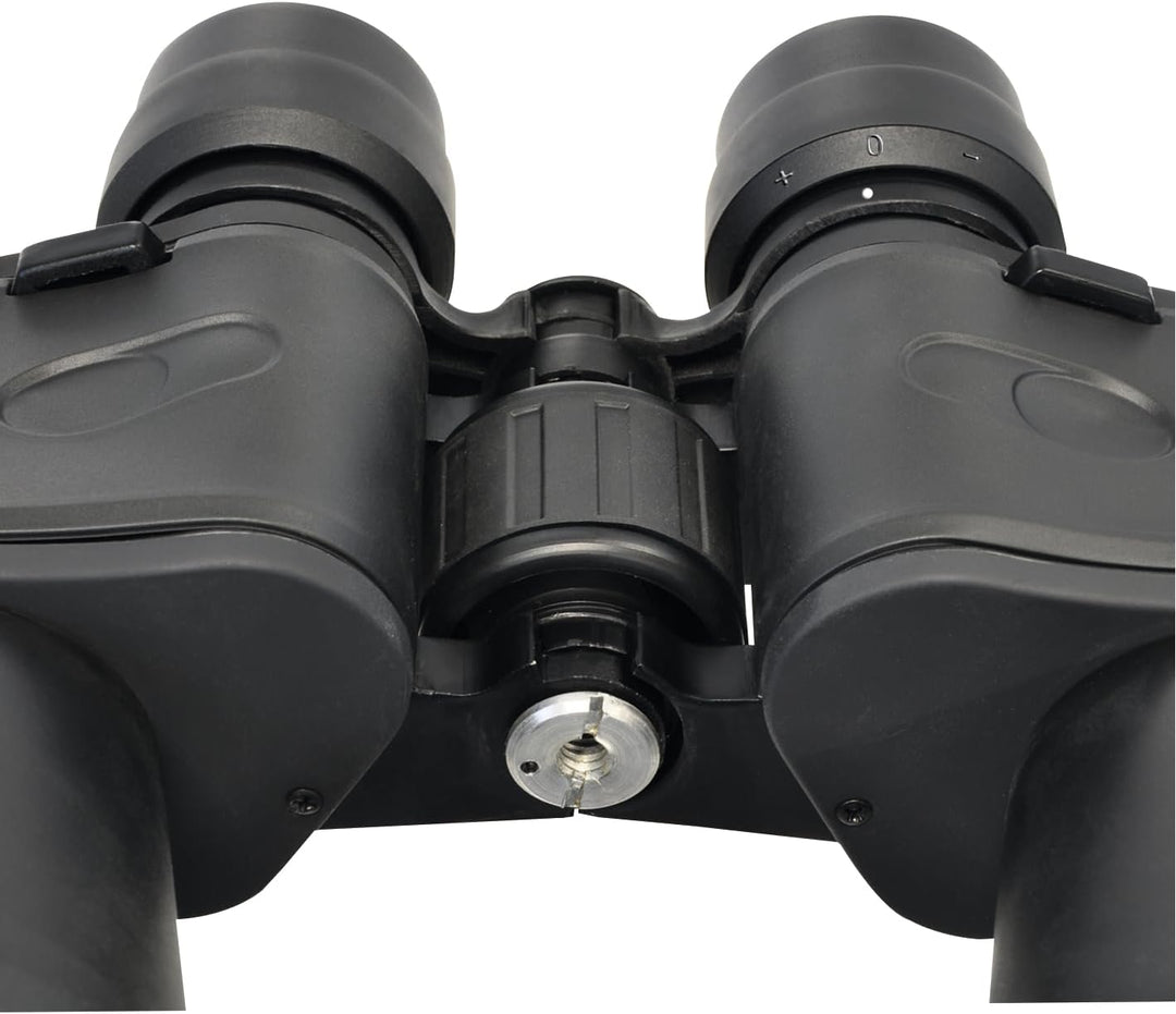 Bresser Zoom Fernglas Hunter 8-24x50 mit verstellbarem stufenlosen Zoom-Bereich von 8-24x und Stativ