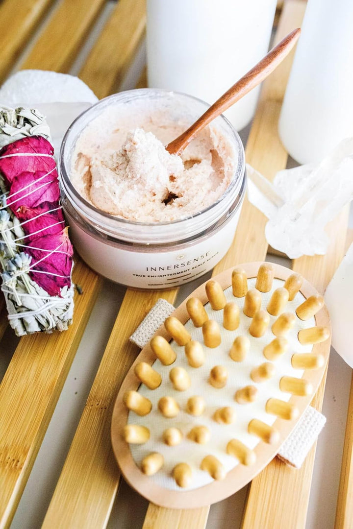 Innersense Organic Beauty - Natural True Enlightenment Scalp Scrub | Saubere, ungiftige Haarpflege (