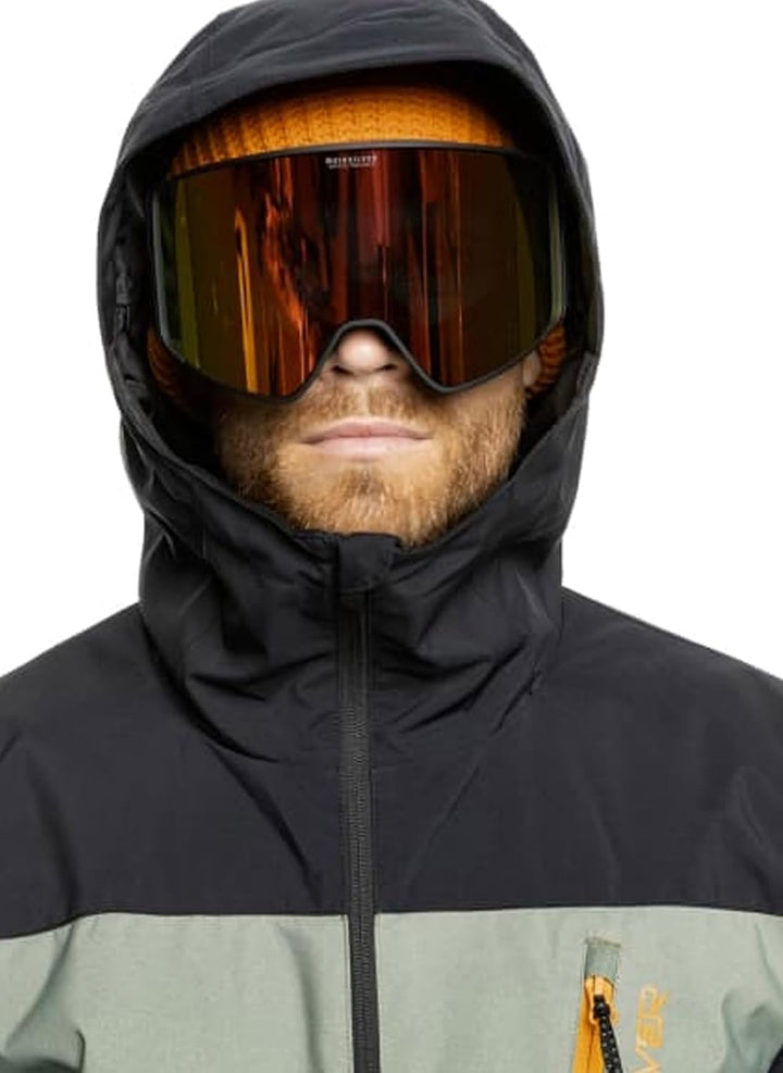 Quiksilver Herren Morton Jk Schneeanzug (1er Pack), Gradient Iced Sea Spray