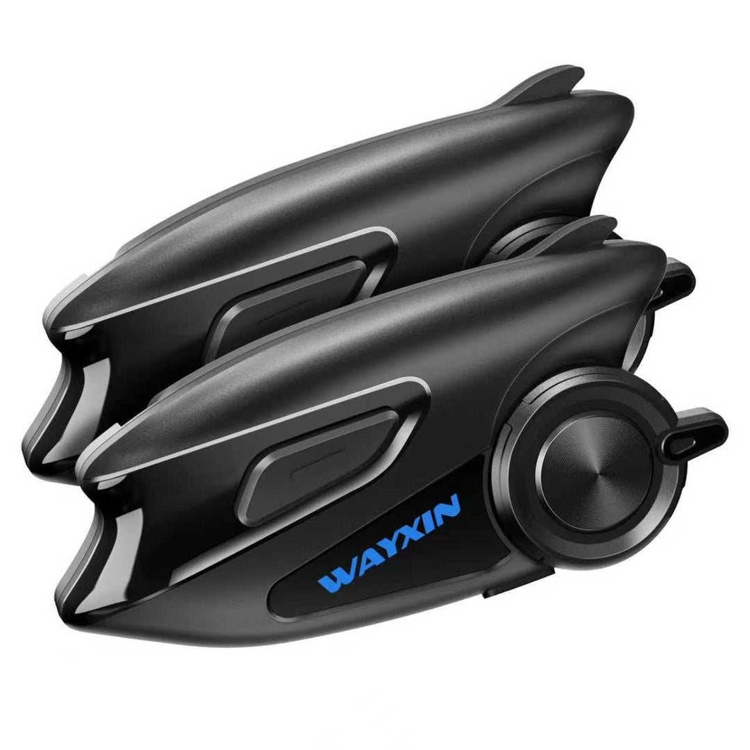 X6S Motorrad Intercom,integriertem Mesh Intercom System, Dual-Chip für Audio-Multitasking Kopfhörer,
