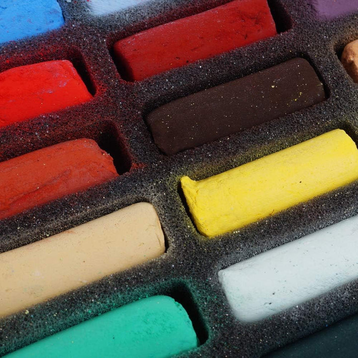 Savoir-Faire Sennelier weiche Pastellkreide, halbe Stäbchen, 30 Stück, Urban Landscape