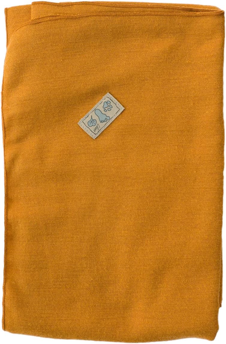 Lilano, Leichte Merino/Seide Babydecke, 70% Wolle (KBA), 30% Seide, 200Gr./m² (Curry), Curry