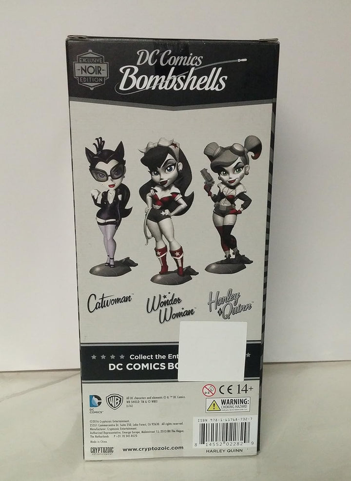 DC Comics Bombshells Harley Quinn Vinyl Figure B & N Exclusive Noir Edition