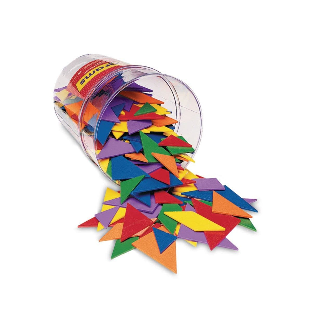 Learning Resources Sechsfarbige Tangrams „Six-Colour Tangrams“