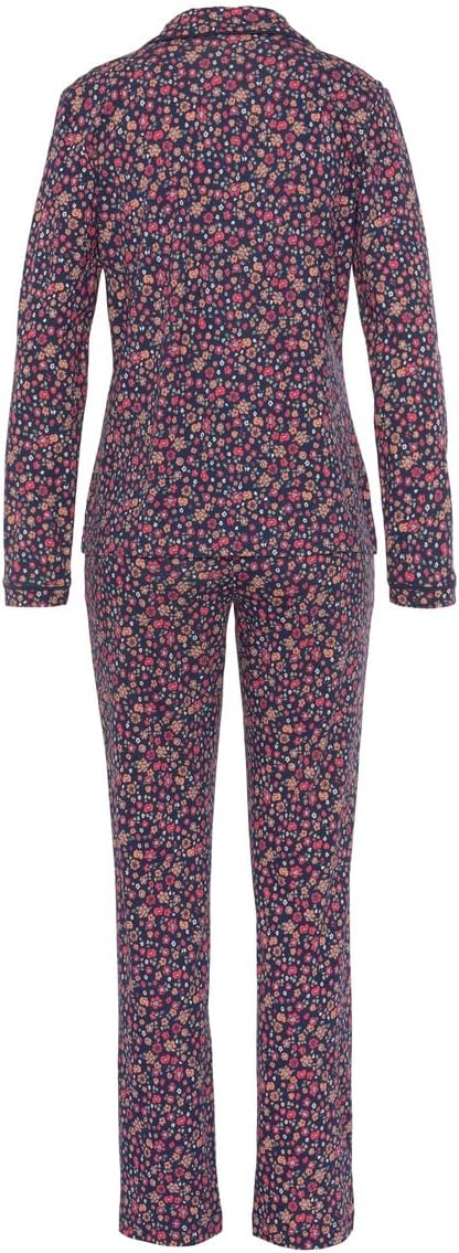 s.Oliver Damen Pyjamaset 36-38 Blumendruck, 36-38 Blumendruck