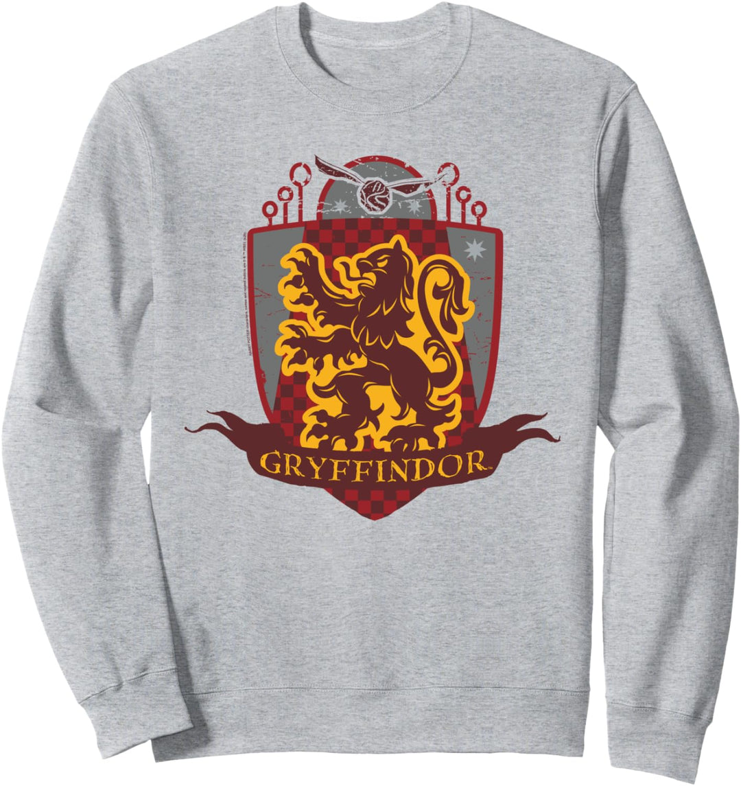Harry Potter Gryffindor Quidditch Shield Logo Sweatshirt