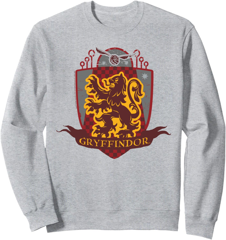 Harry Potter Gryffindor Quidditch Shield Logo Sweatshirt