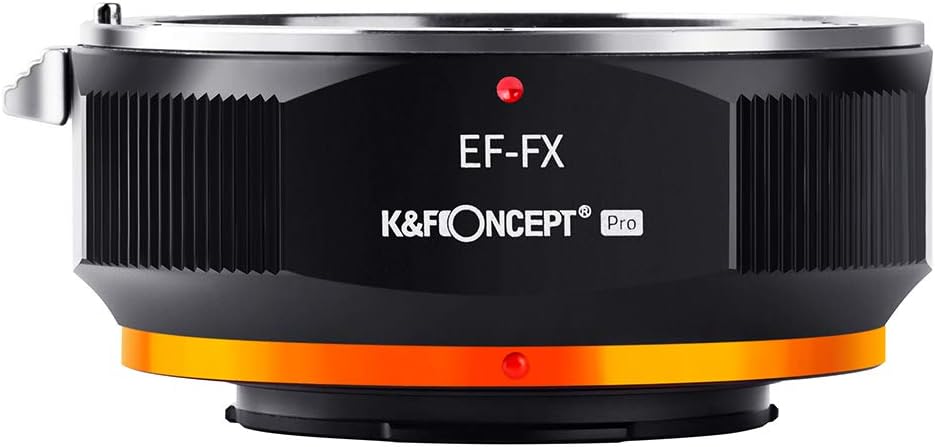 K&F Concept M12115 EOS-FX Hochpräziser Adapterring Objektivadapter EOS EF/EFS Objektivadapter auf Fu