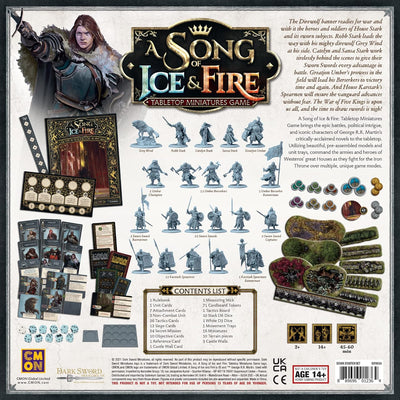 A Song of Ice and Fire Tabletop Miniatures Game Stark Starter Set