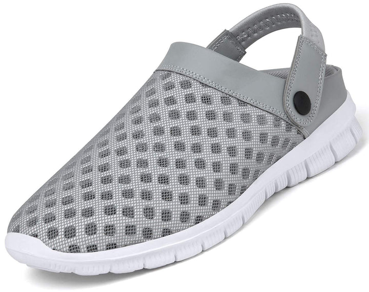 SAGUARO Sommer Clogs Herren Gartenschuhe Damen Hausschuhe Leicht Pantolette rutschfest Badelatschen