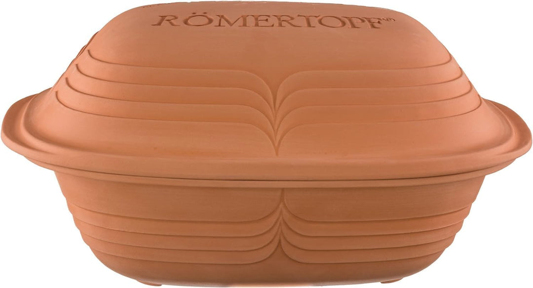 Römertopf Bräter Modern Look Keramik Tonbräter 4 Liter