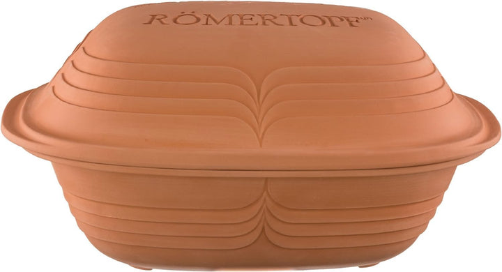 Römertopf Bräter Modern Look Keramik Tonbräter 4 Liter