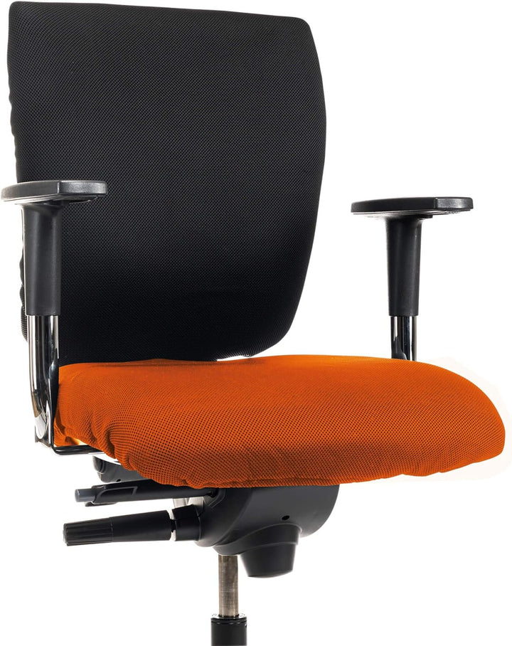 CLEANCHAIR Bürostuhlbezug für die SITZFLÄCHE (Grösse Standard) - Sitzflächengrösse ca. 40-52 cm Brei