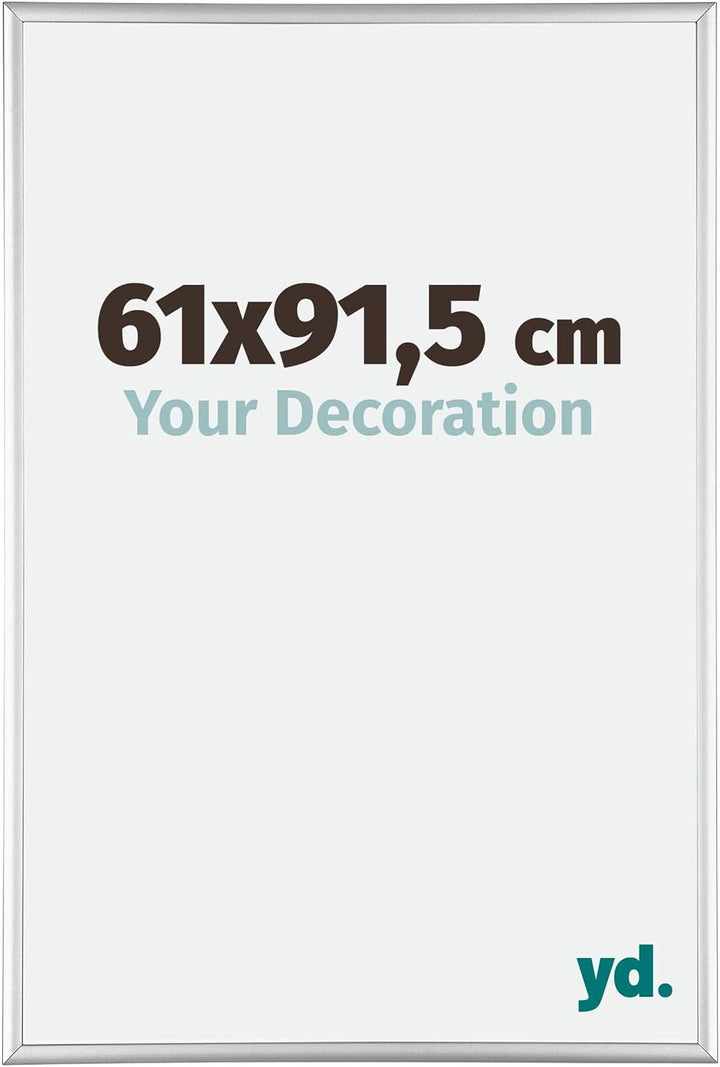 yd. Your Decoration - Bilderrahmen 61x91,5 cm - Bilderrahmen aus Aluminium mit Acrylglas - Antirefle