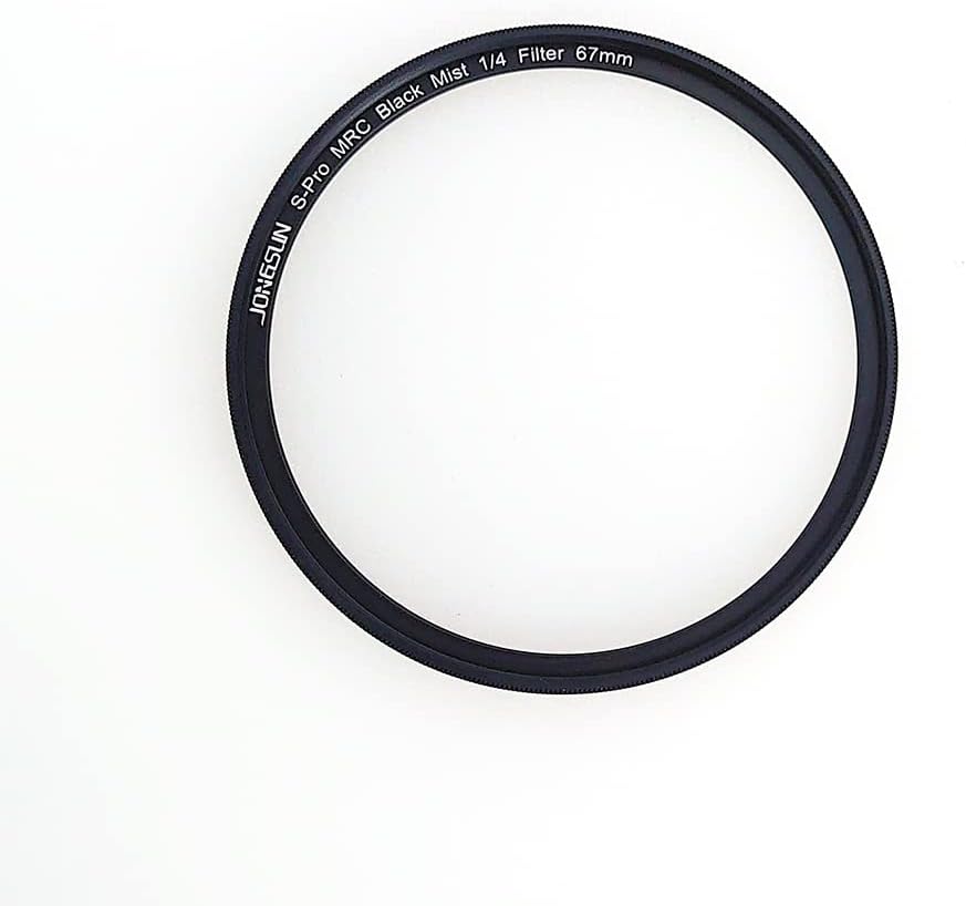 JONGSUN S-Pro MRC Black Mist 1/4 Filter 67mm, Schwarzer Soft Pastell Traum Film Spezialeffekte Filte