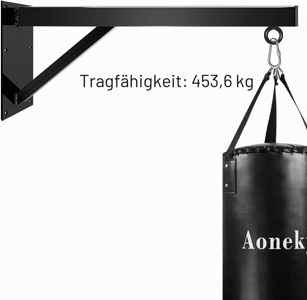 Aoneky WandBoxsack-Halterung 70cm /100cm, maximale Belastung: 400KG - Boxsackhalterung für Boxsack,