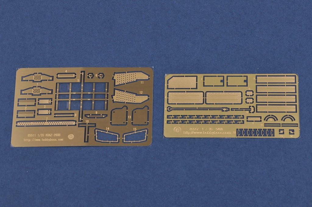Hobby Boss 385511 Russian KrAZ-260B Trctor w S-300PMU 1/35 KrAZ-260 B mit 5P85TE Tel Modellbausatz,