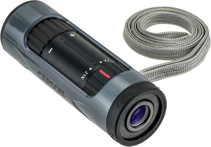 Carson MonoZoom 7x-21x Monokular mit Zoom Funktion und Vorrichtung zur Stativmontage (ZM-721) MonoZo