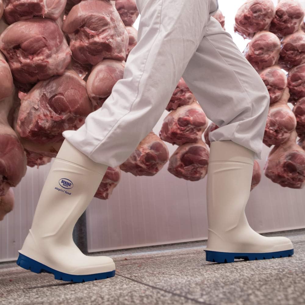 Steplite Easygrip S4 Sicherheitsstiefel für Herren und Damen mit Stahlkappe, rutschfeste Arbeitsstie