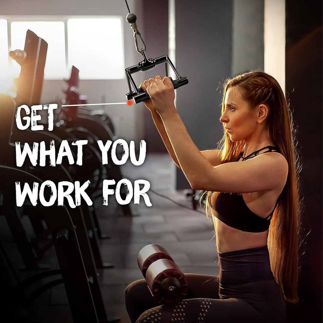 Yes4All Einhandgriff, Trizeps Griff, Fitness Griffe, Kabelzug, Seilzug Fitness, Latzug Griff, Gym Gr