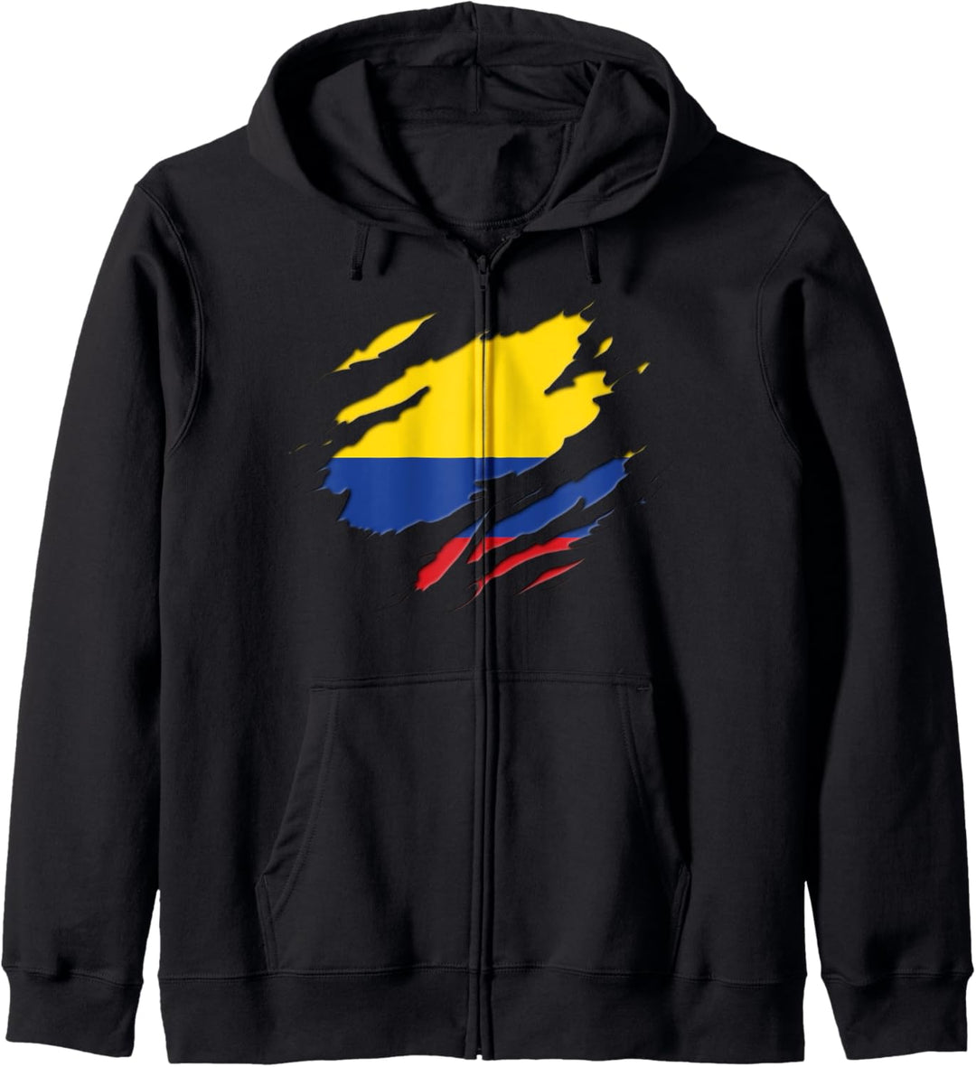 Colombia Flag Kolumbien Kapuzenjacke