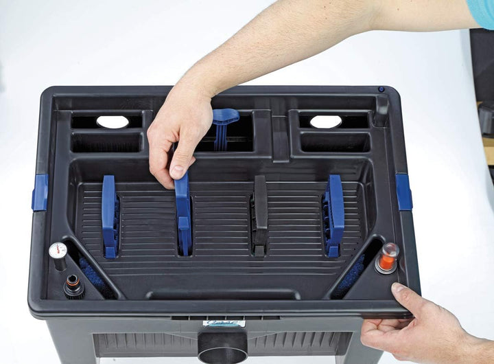 Oase BioSmart Set 24000 Durchlauffilterset & Starterbakterien für Teichfilter AquaActiv BioKick, 200