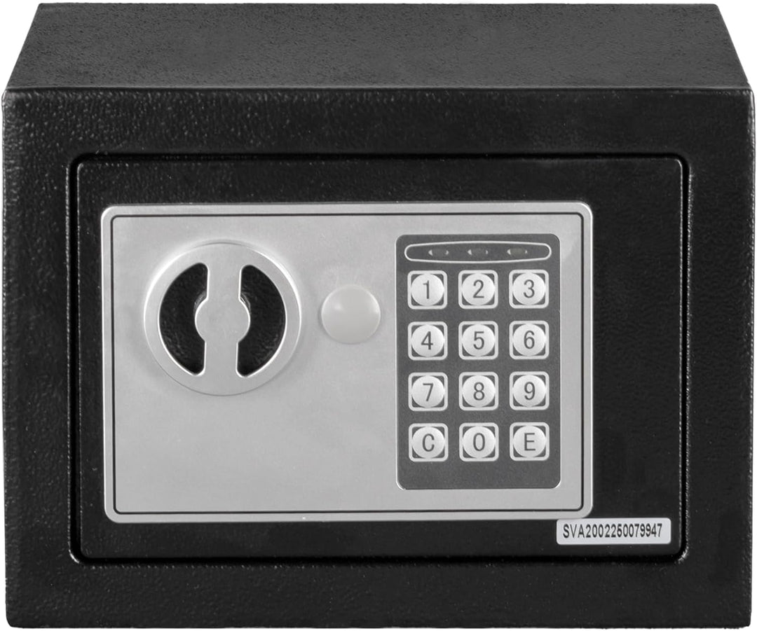 Floordirekt Tresor aus Stahl, mit digitaler Tastatursperre – für Bargeld, Schmuck, Ausweise, Dokumen
