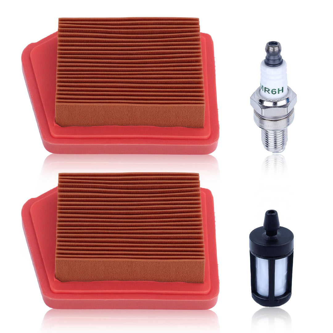 AUMEL 2 Stück Luftfilter für Stihl FS240C FS260C FS360C FS410C FS460C FS460RC Motorsense 41471410300