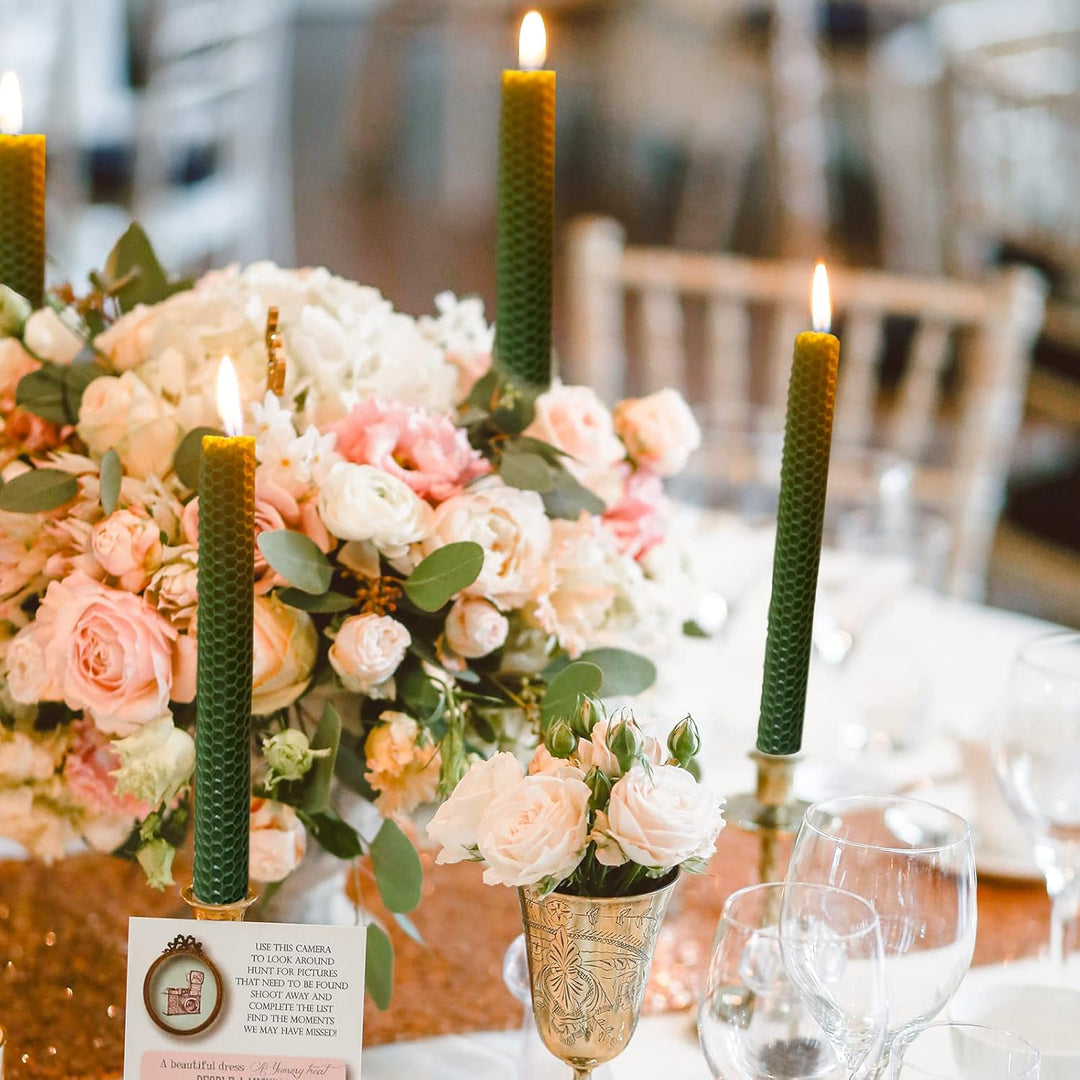 Zakouinn Bienenwachs-Kerzenherstellungsset für Kinder - 12 leuchtende Farben, Bienenwachsblätter zur