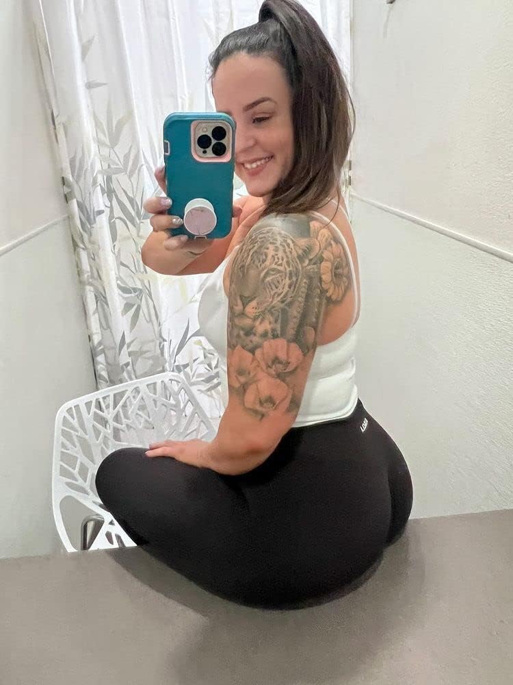 AUROLA Workout-Leggings für Frauen, Nahtlose Scrunch-Strumpfhose, Bauchkontrolle, Fitnessstudio, Fit